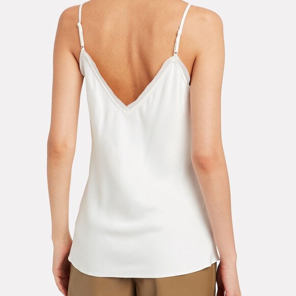 Frame Satin Viscose Stretch Camisole Sz L - Picture 2 of 12